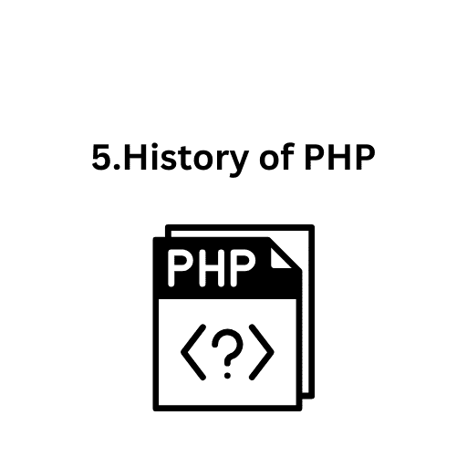 5.History of PHP